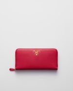 Prada Large Saffiano Leather Wallet